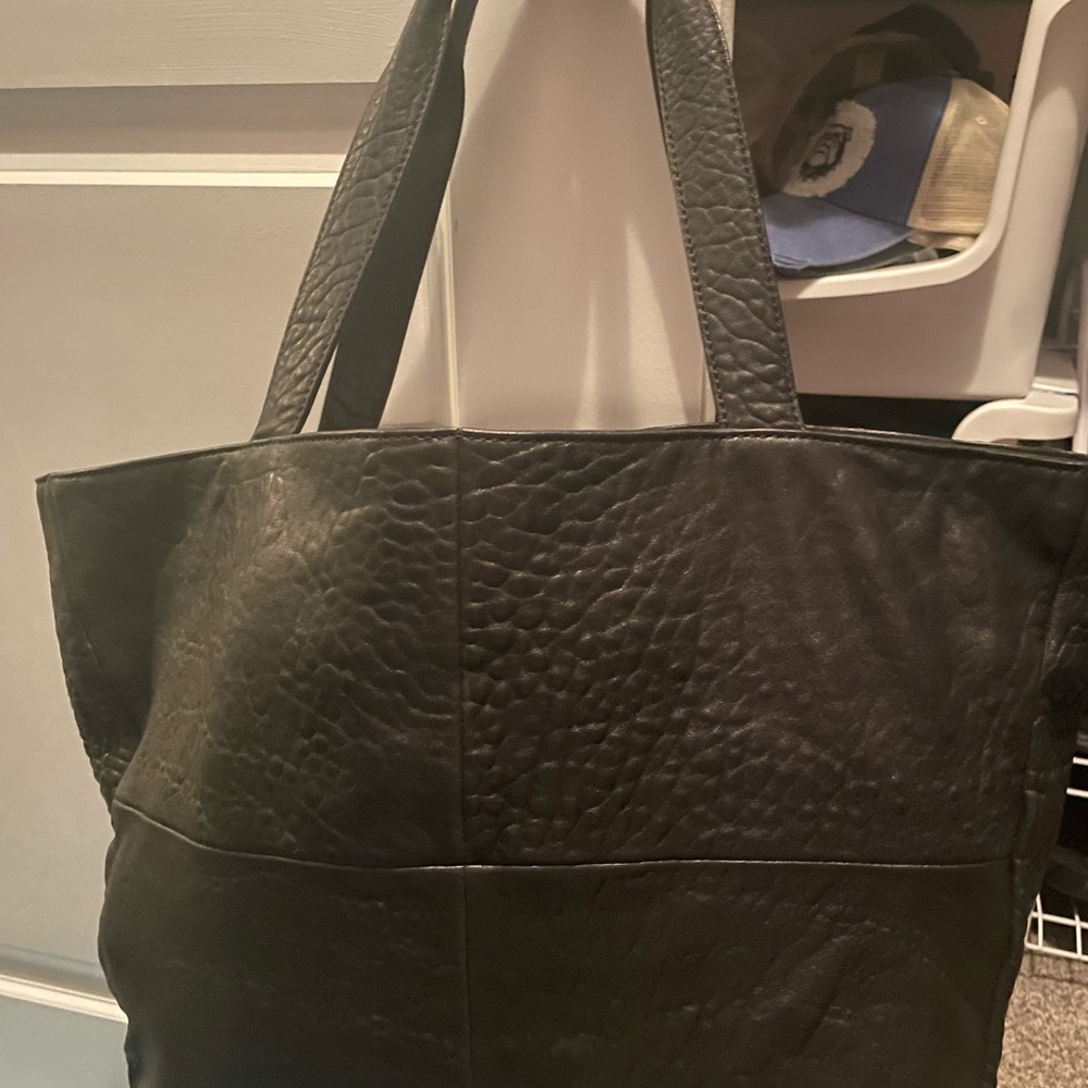Antonio Melani soft bubble leather tote